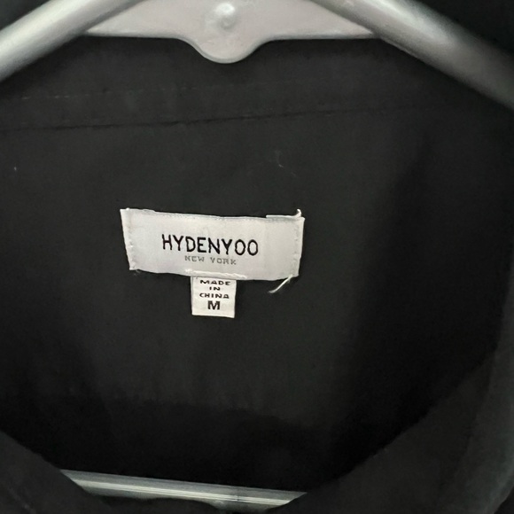 Men’s Medium HYDENYOO Contemporary Style Dress Shirt - Picture 3 of 5